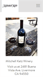 Mobile Screenshot of mitchellkatzwinery.com